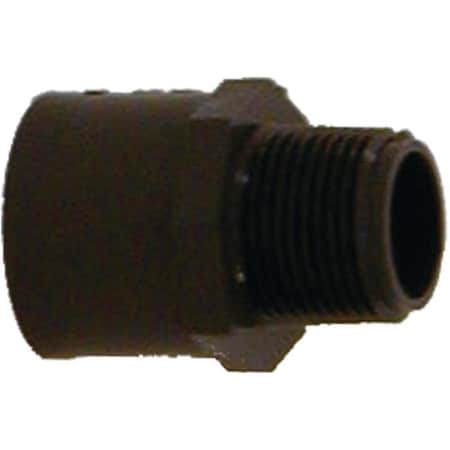 GENOVA LASCO 836020BC Pipe Adapter, 2 in, Slip x MIP, PVC, SCH 80 Schedule 836020-BC